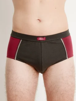 Lot de 4 slips fermés taille haute