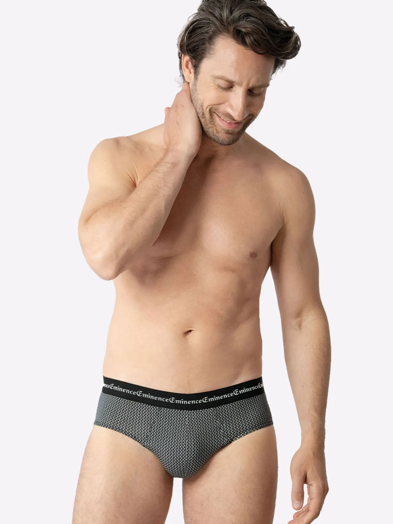 Lot de 3 slips homme Business Print