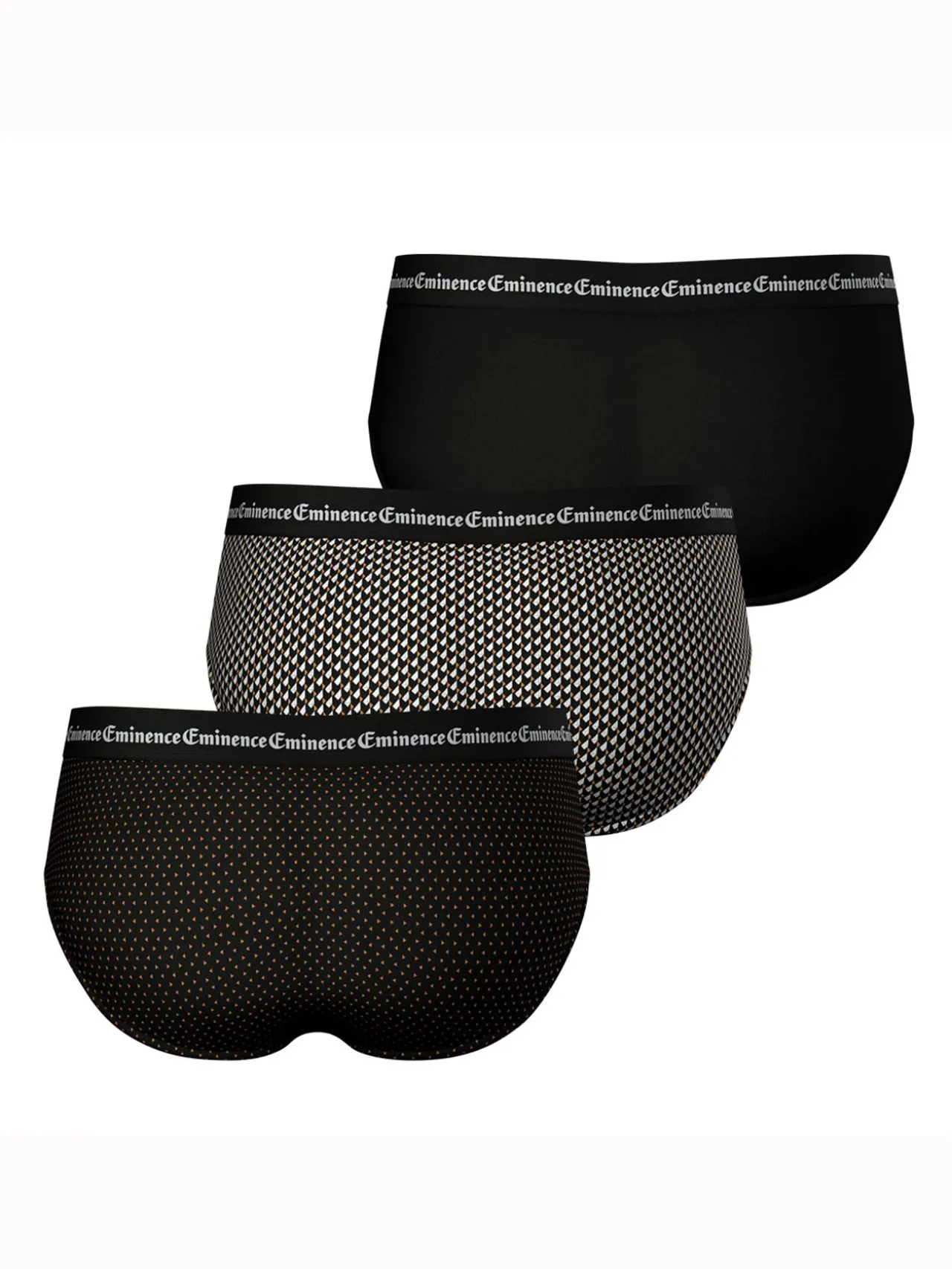 Lot de 3 slips homme Business Print