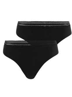 Lot de 2 slips Invisible Coton