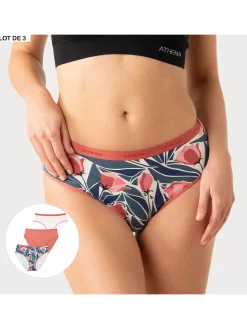 Lot de 3 slips Mode Ecopack