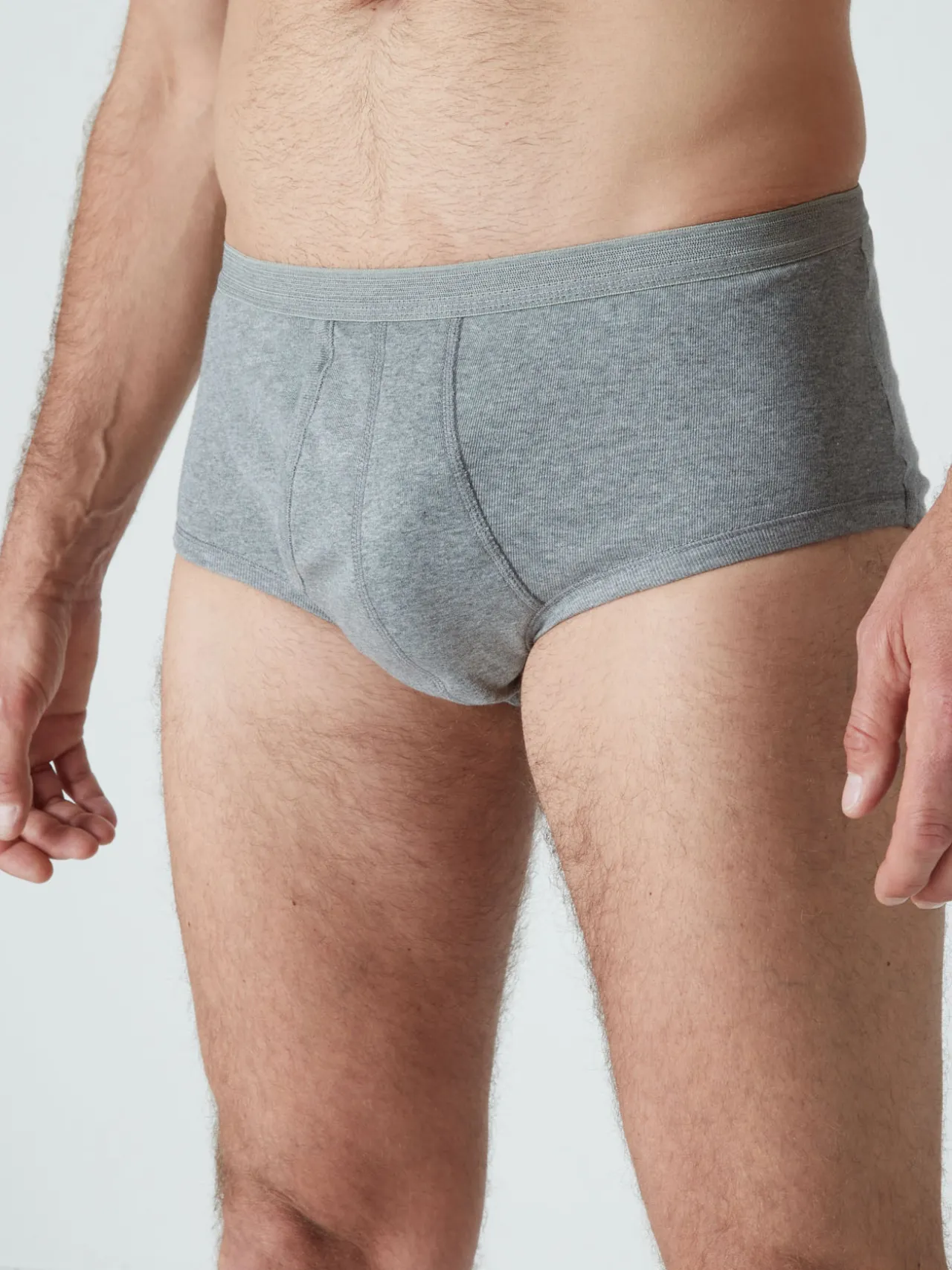 Lot de 2 slips ouverts taille haute