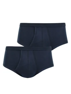 Lot de 2 slips ouverts taille haute