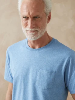 Lot de 2 tee-shirt effet chiné