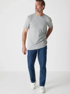 Lot de 2 tee-shirt effet chiné