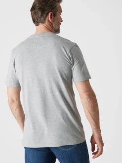 Lot de 2 tee-shirt effet chiné