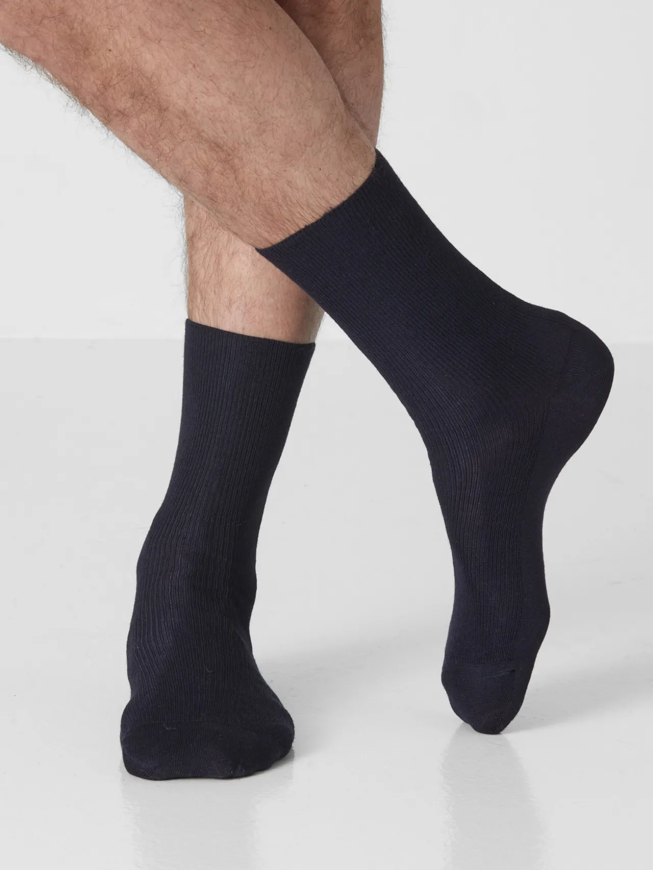 Lot mi-chaussettes laine pieds sensibles