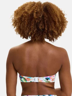 Maillot de bain bandeau à armatures