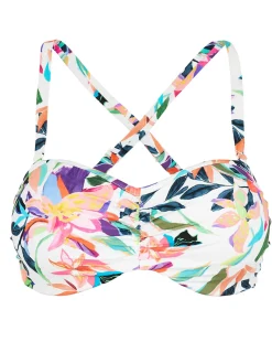 Maillot de bain bandeau à armatures