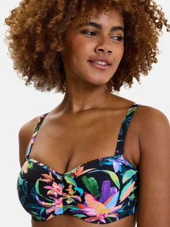 Maillot de bain bandeau à armatures