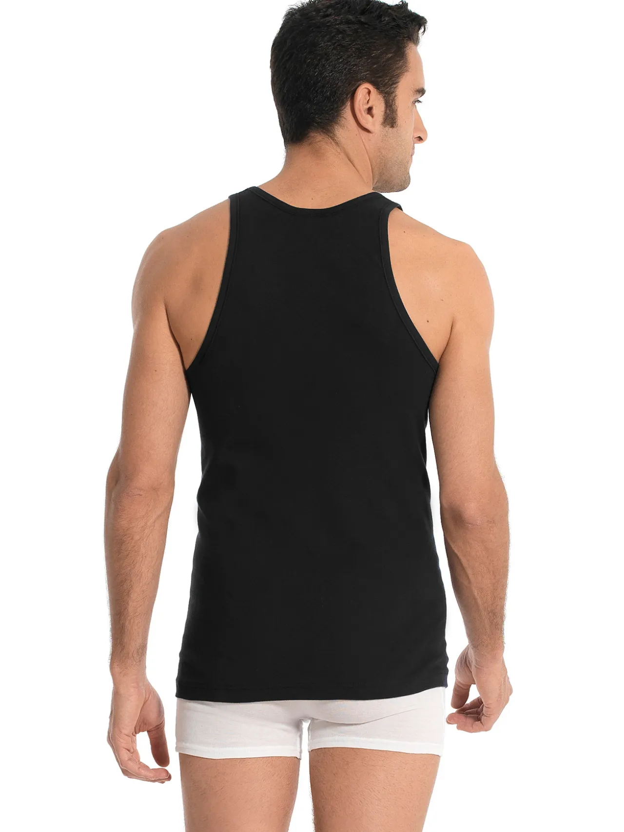 Maillots coton sans manches lot de 2