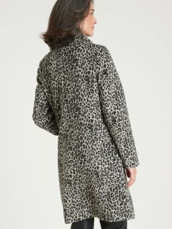 Manteau zippé tout doublé