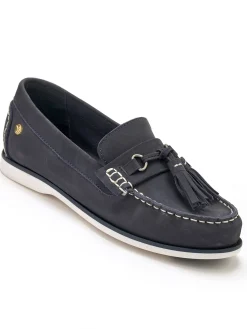 Mocassins à pompons