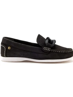 Mocassins bateau cuir nubuck