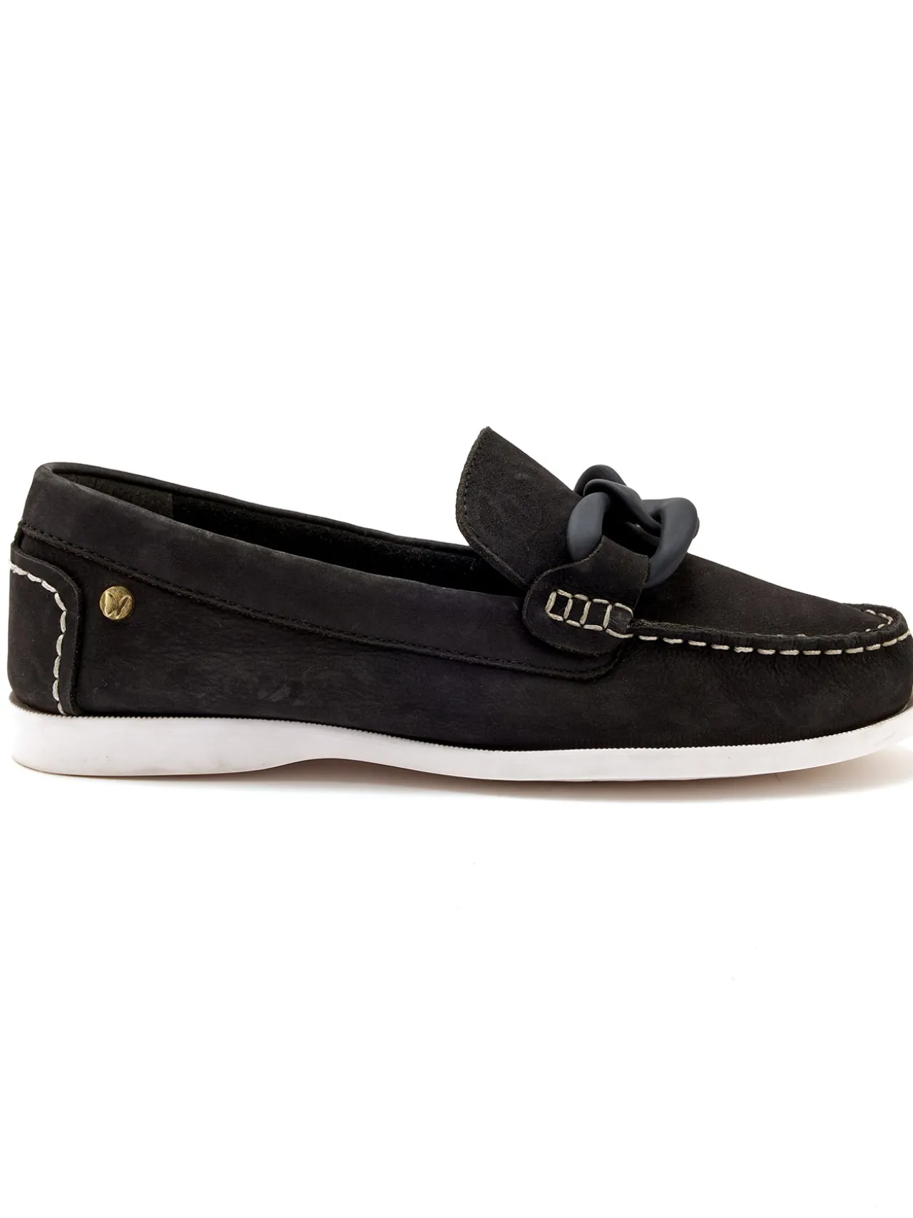 Mocassins bateau cuir nubuck