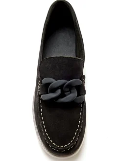 Mocassins bateau cuir nubuck