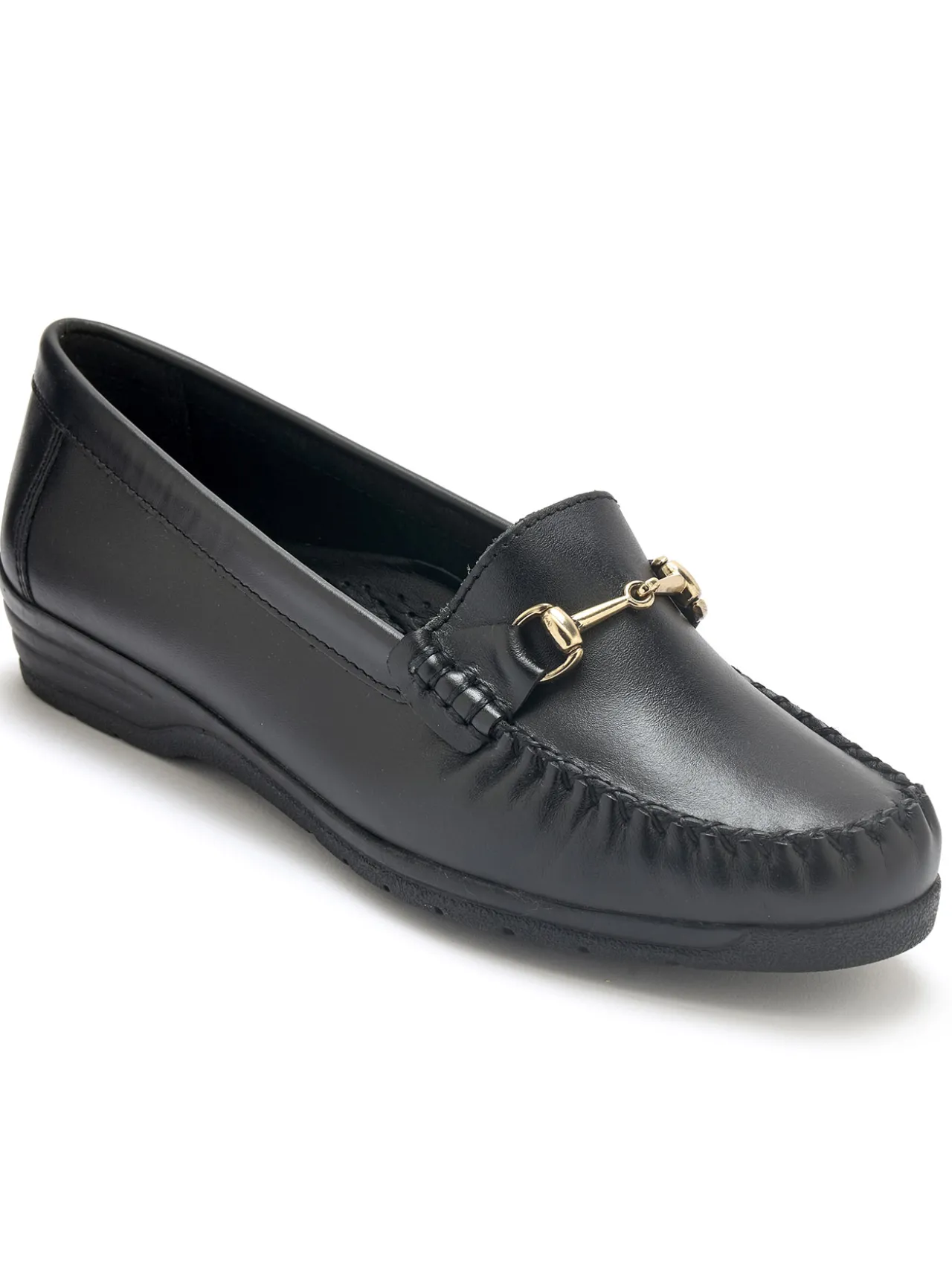 Mocassins boucle étrier largeur confort