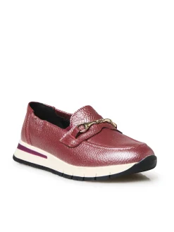 Mocassins compensées élastiqués côtés