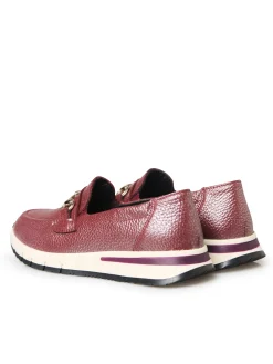 Mocassins compensées élastiqués côtés