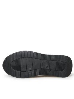 Mocassins compensées élastiqués côtés