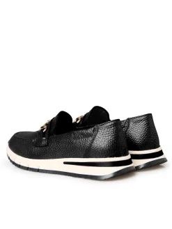 Mocassins compensées élastiqués côtés