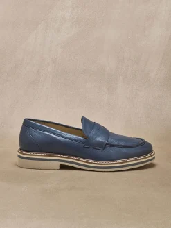 Mocassins cuir à aérosemelle®