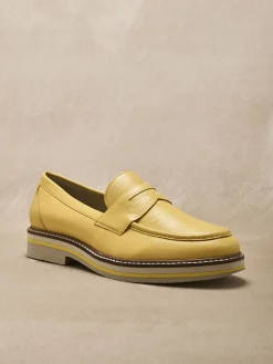 Mocassins cuir à aérosemelle®