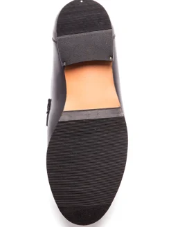 Mocassins cuir grande largeur