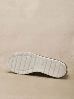 Mocassins cuir élastiqués côtés