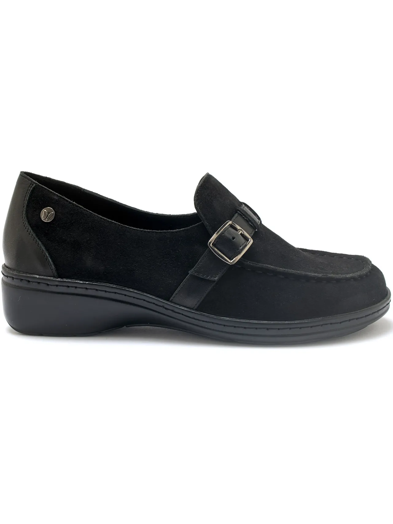 Mocassins élastiqués en cuir