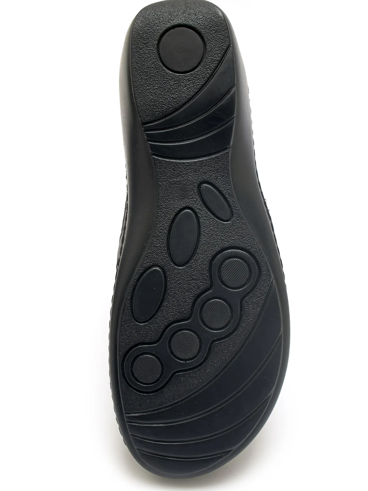 Mocassins élastiqués en cuir