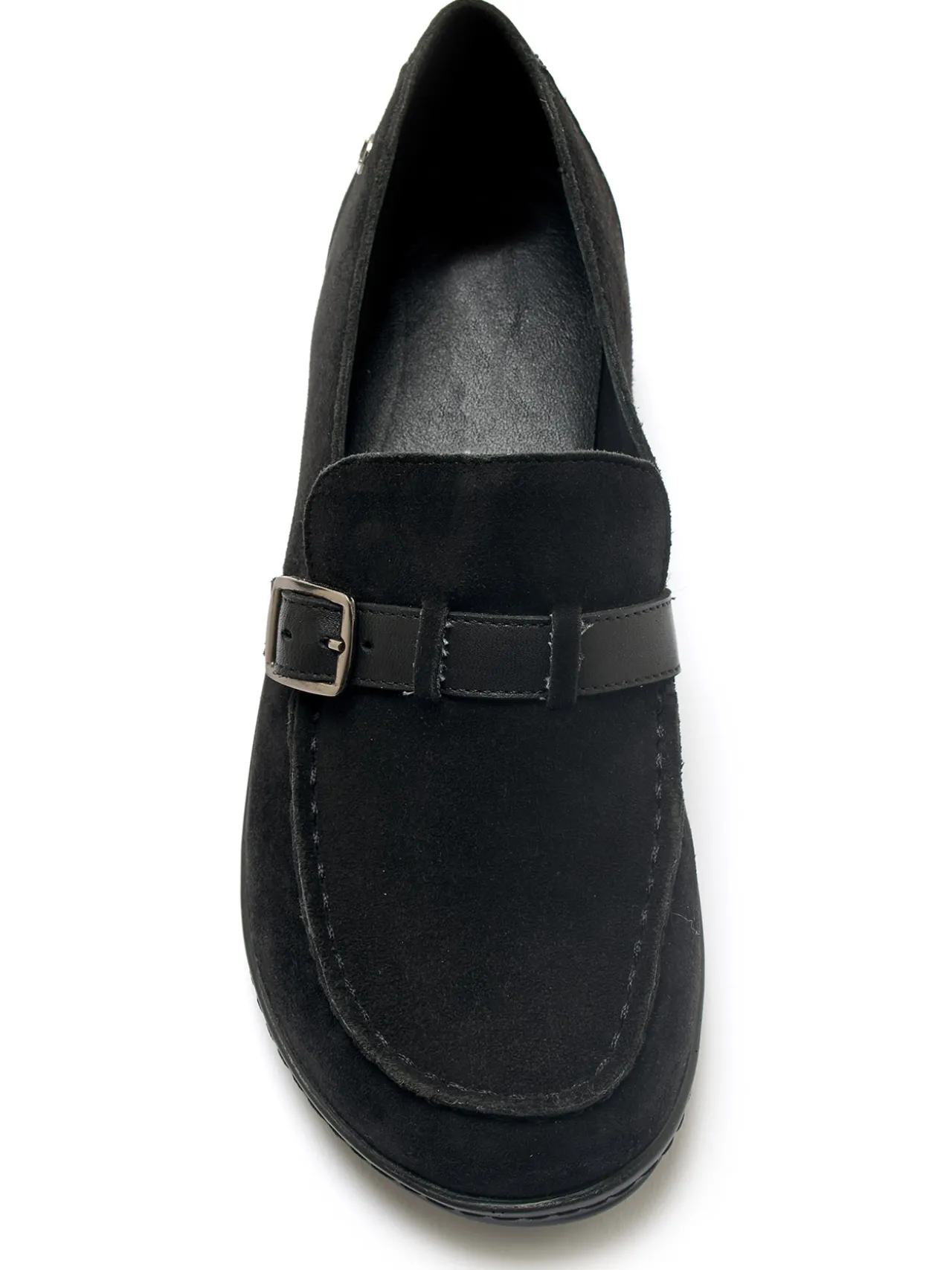 Mocassins élastiqués en cuir