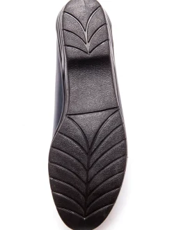 Mocassins plateau lisse largeur confort