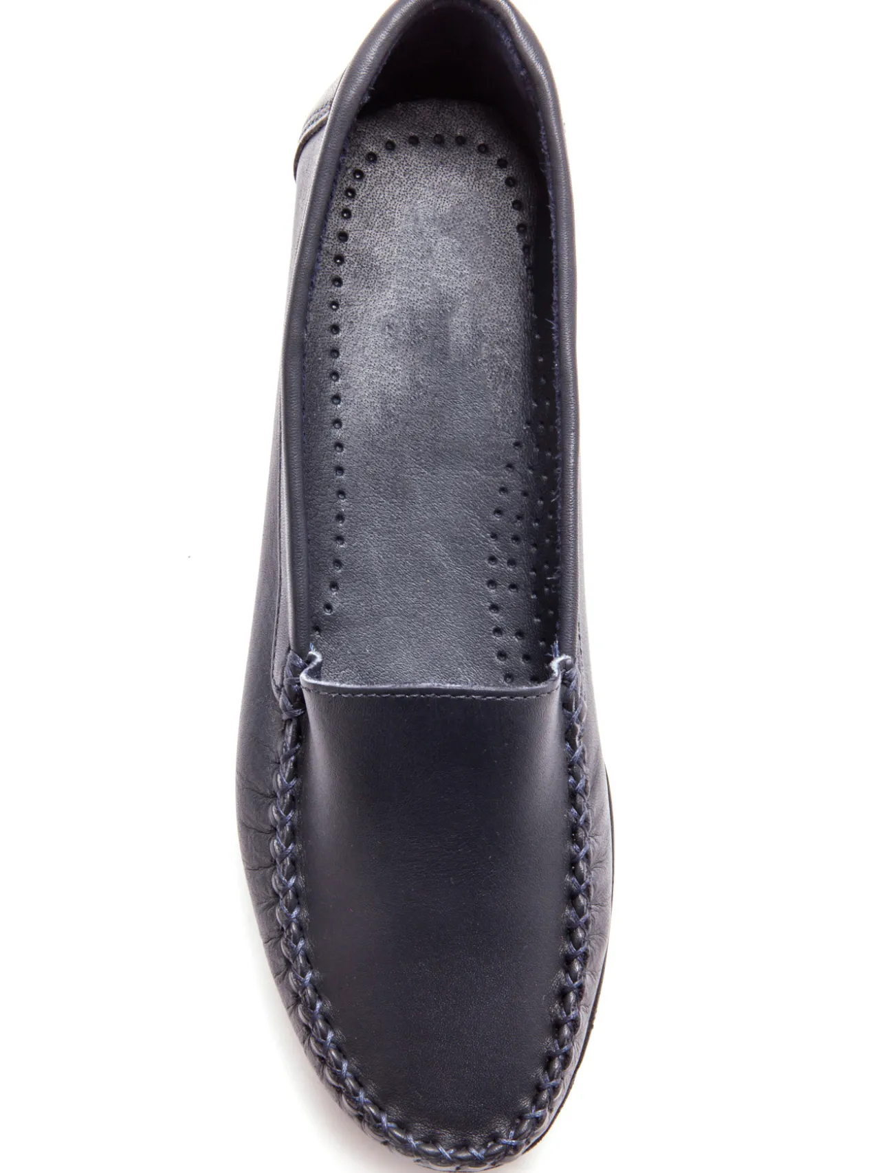 Mocassins plateau lisse largeur confort