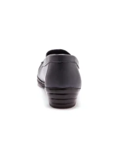 Mocassins plateau lisse largeur confort