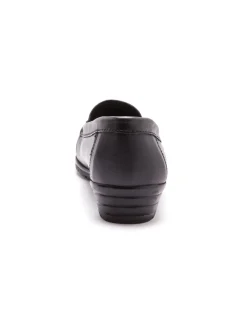Mocassins plateau lisse largeur confort