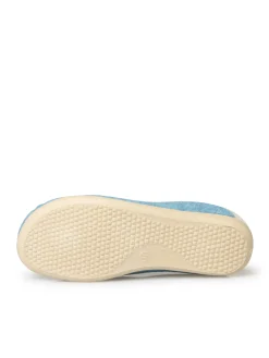 Mules broderies fleurs semelle amovible