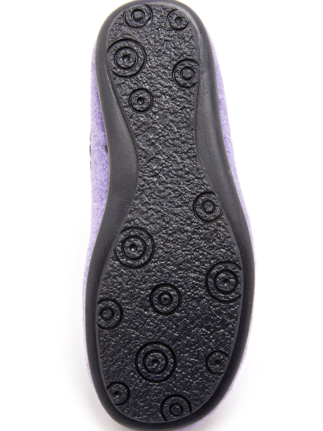 Mules brodées grande largeur