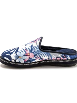 Mules coton et éponge