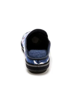 Mules coton et éponge