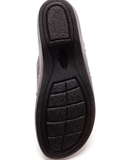 Mules cuir à aérosemelle®