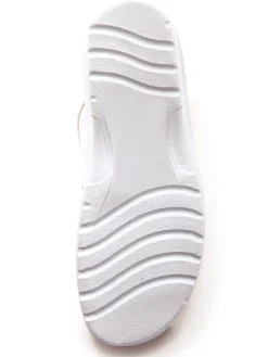 Mules en cuir à galbe anatomique