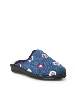 Mules entièrement fourrées laine