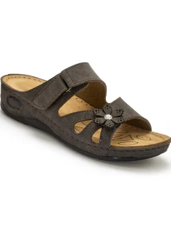 Mules fantaisie à patte scratch