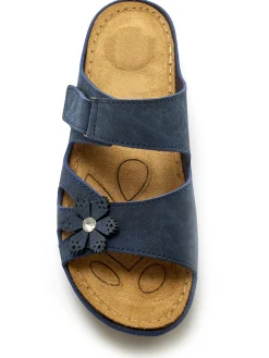 Mules fantaisie à patte scratch