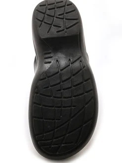 Mules mixtes cuir intérieur éponge