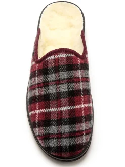 Mules mixtes fourrées laine majoritaire