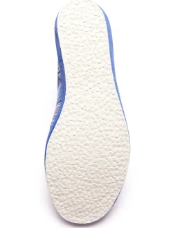 Mules rayées grande largeur