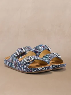 Mules réflexologie extra larges