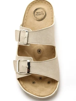 Mules réflexologie extra larges